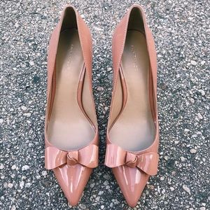 Ann Taylor Charlie Patent Bow Pump